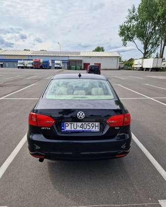 Volkswagen Jetta cena 37900 przebieg: 173000, rok produkcji 2013 z Góra małe 781